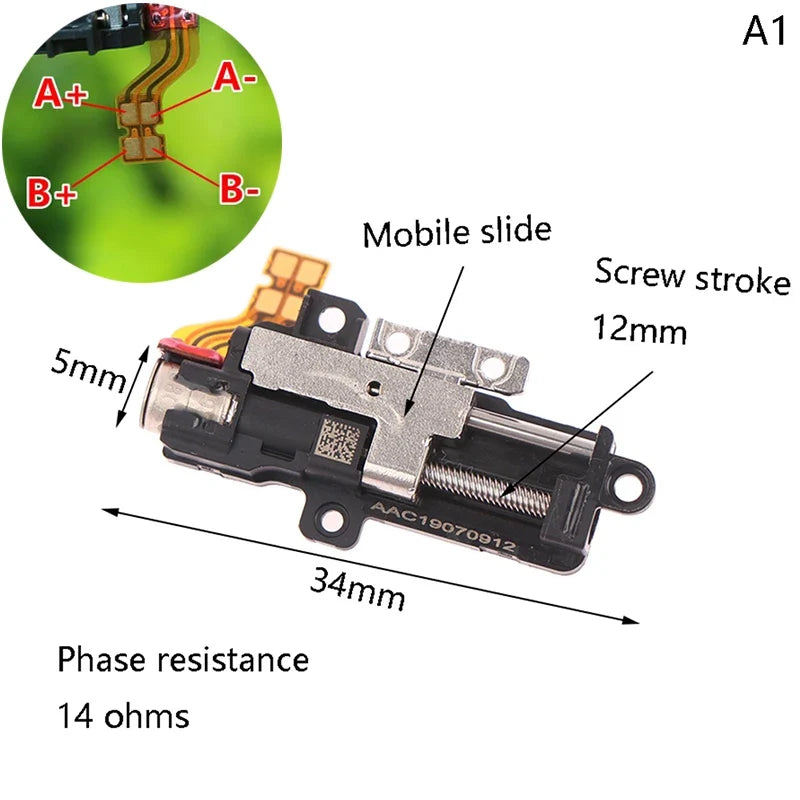 DC 3V Mini Linear Actuator Stepper Motor Planetary Gear Screw Slide