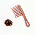 Double Row Wide Tooth Comb for Curly & Long Hair Styling