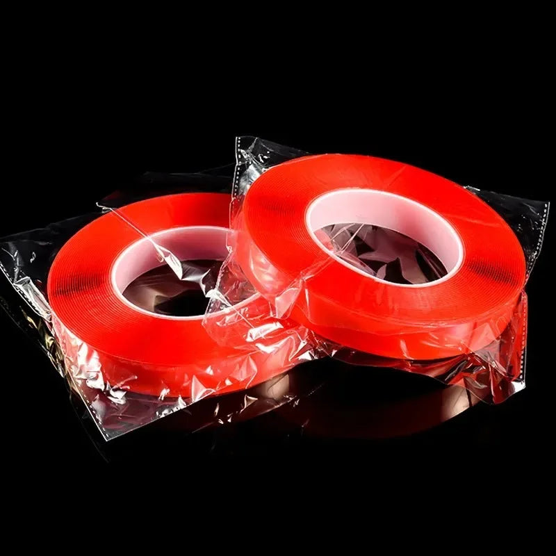 Double-Sided Acrylic Tape | Waterproof, No-Trace, High-Temp (2pk)