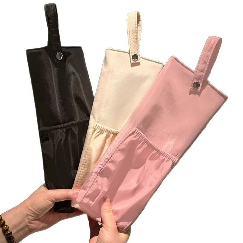 Portable Curling Iron Storage Bag Hair Dryer Travel Reusable Zippered