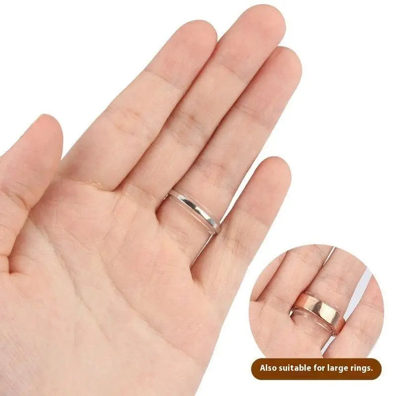 8-Size Silicone Ring Size Adjuster Set – Invisible Clear Resizer