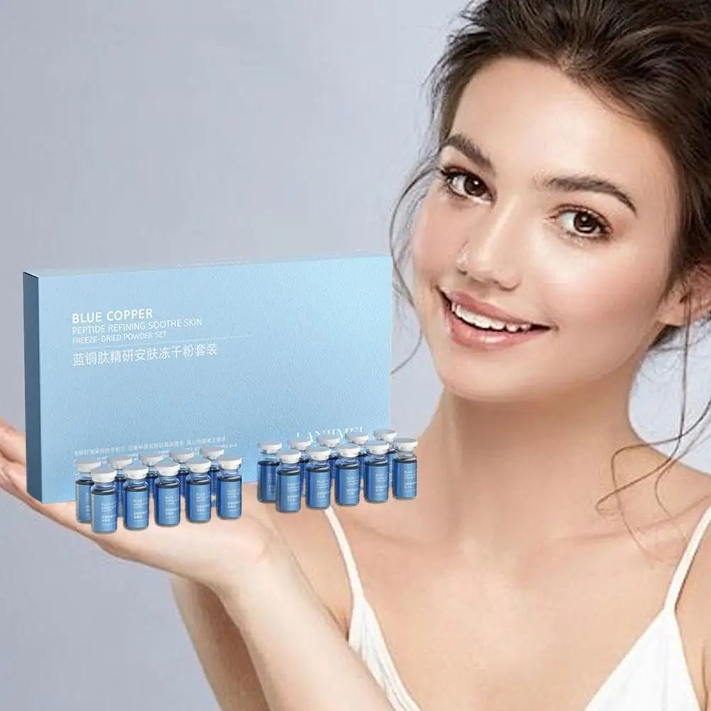 Blue Copper Peptide Freeze-Dried Serum Kit – Scars & Fine Lines