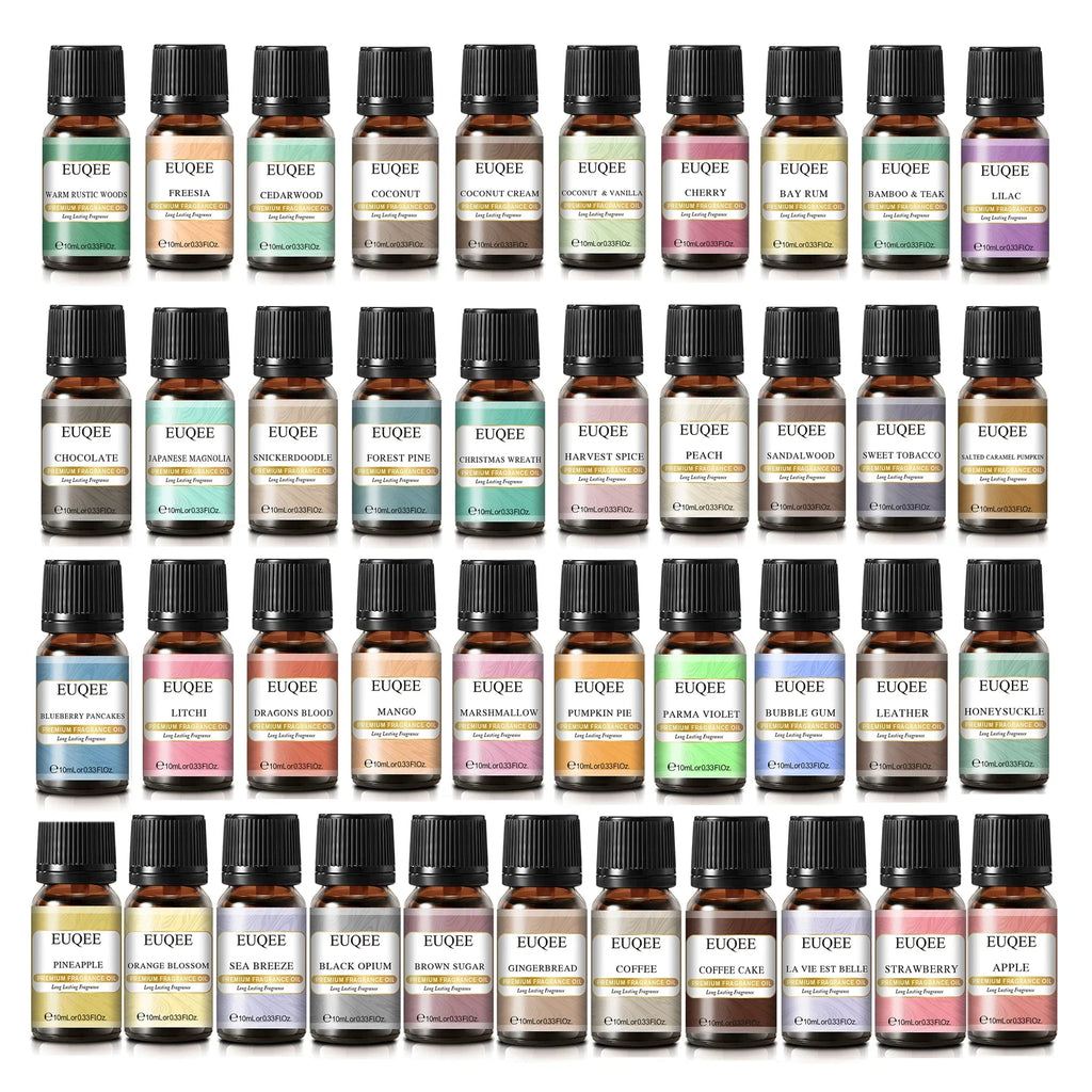 EUQEE 10ml Fragrance Oil – Diffuser, Candle & Aromatherapy