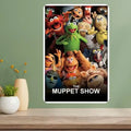 Muppet Show Metal Poster Sign – Retro Aluminum Wall Decor