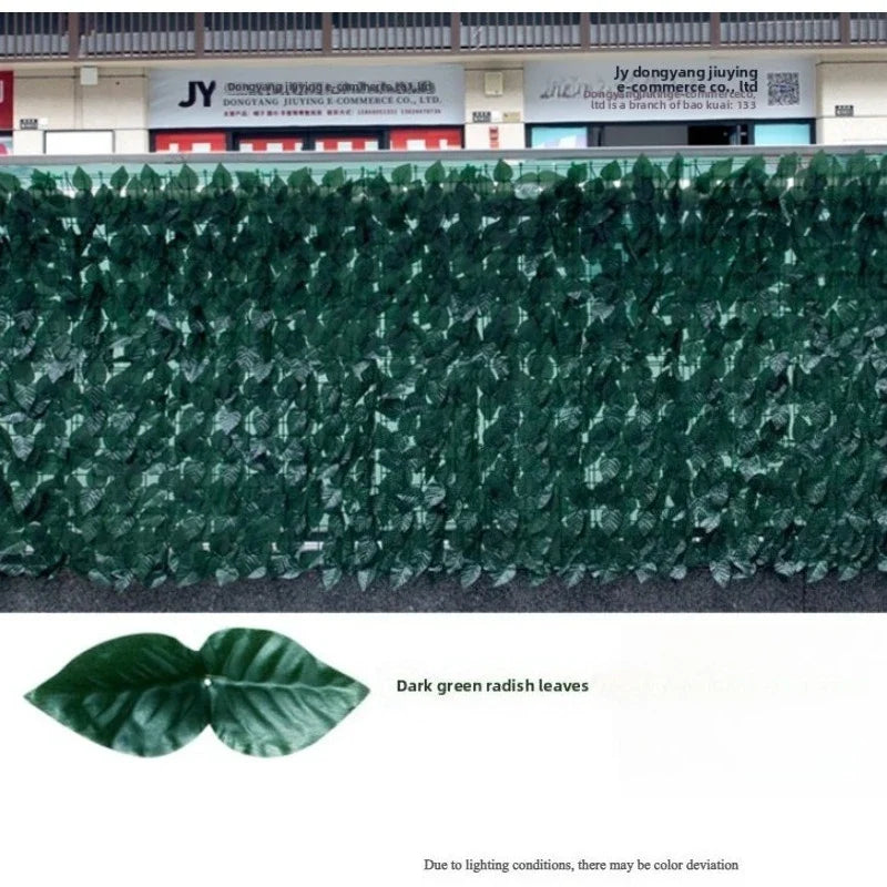 Artificial Ivy Hedge Panel 1×3m | Faux Privacy Fence Screen