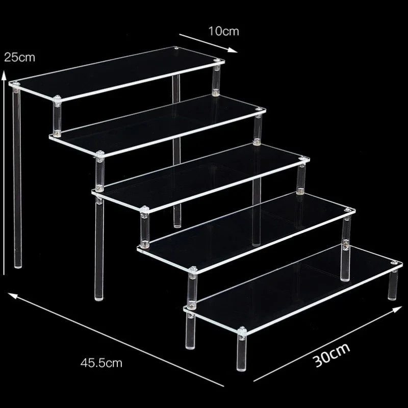 Acrylic Display Riser Rack – Perfume, Makeup & Cupcake Stand