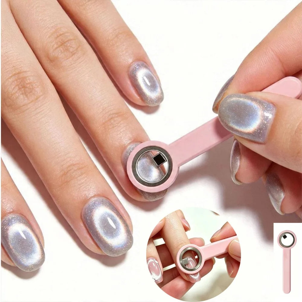 Halo Cat Eye Nail Magnet Ring Handle Magnetic Art Tool Cat-eye Gel