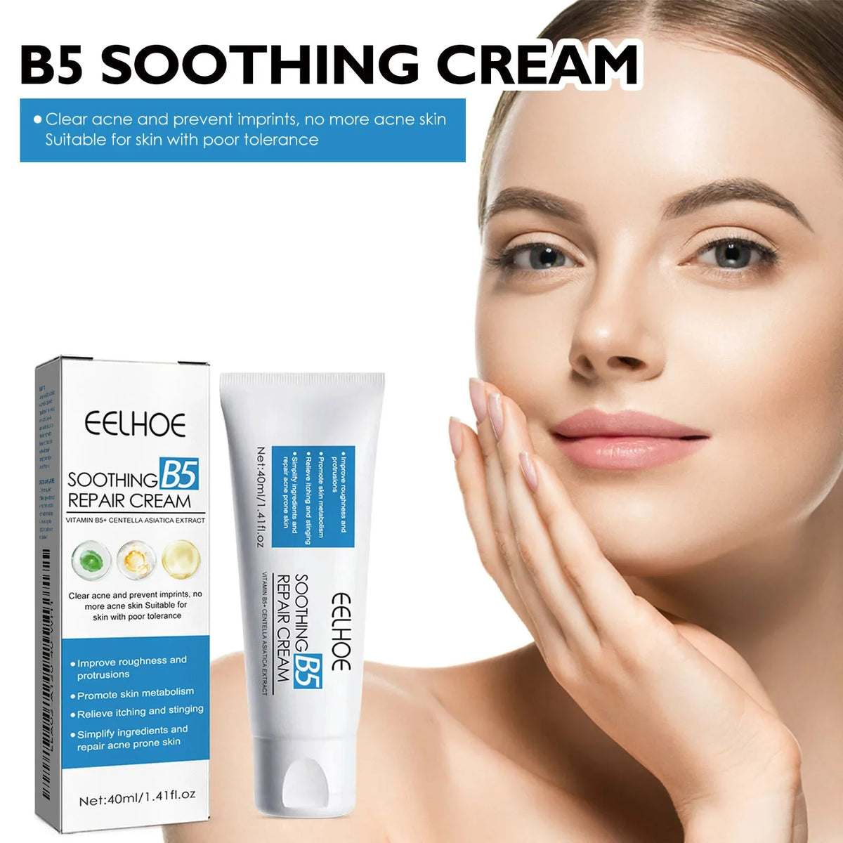 Eelhoe B5 Repair Face Cream – Hydrating Barrier Support