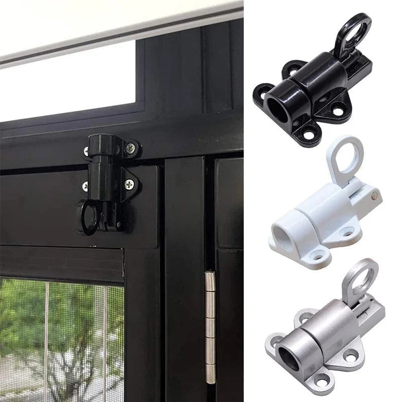 Aluminum Alloy Spring Door Bolt Automatic Gate Latch Lock