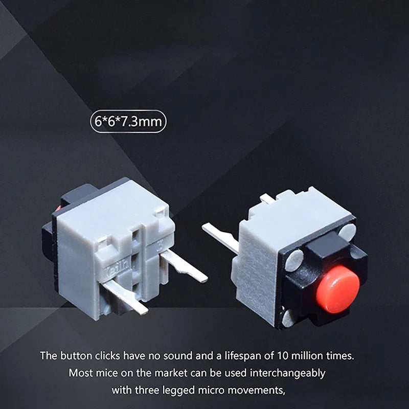 Wireless Mouse Wired Button Micro Switch DIY Accessories Kailh Mute 4