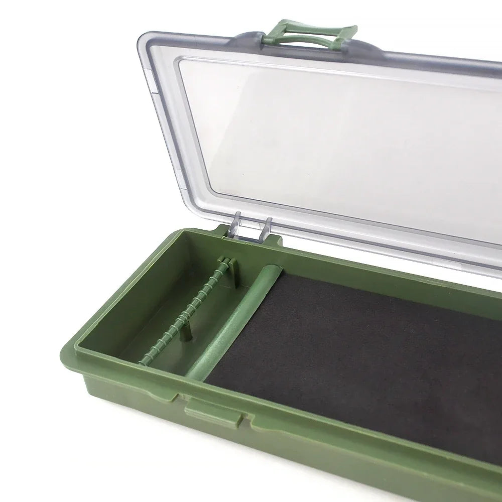 Hirisi Carp Fishing Tackle Storage Wallet Rig Organizer Box Stiff