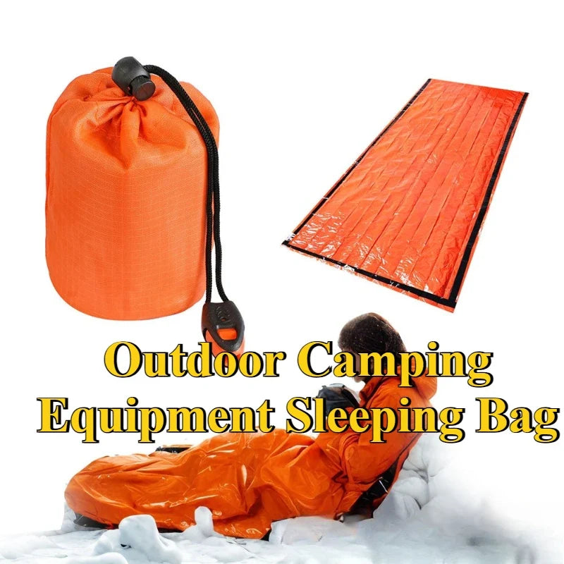 Emergency Mylar Survival Sleeping Bag | Thermal EDC Camping Gear