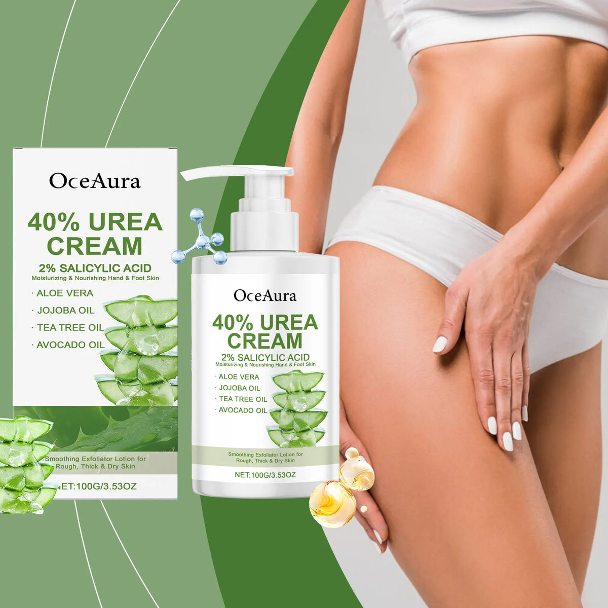 Daily Body Moisturizing Cream – Urea, Glycerin & Mineral Oil