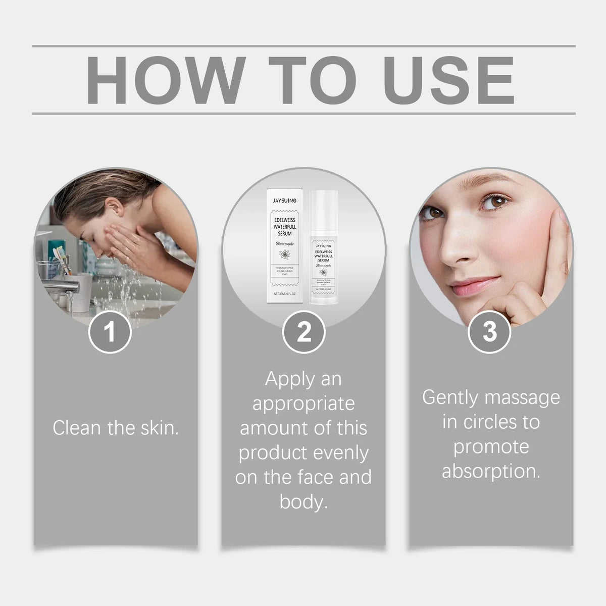 Jaysuing Hyaluronic Acid Face Serum – Hydrate, Firm & Brighten
