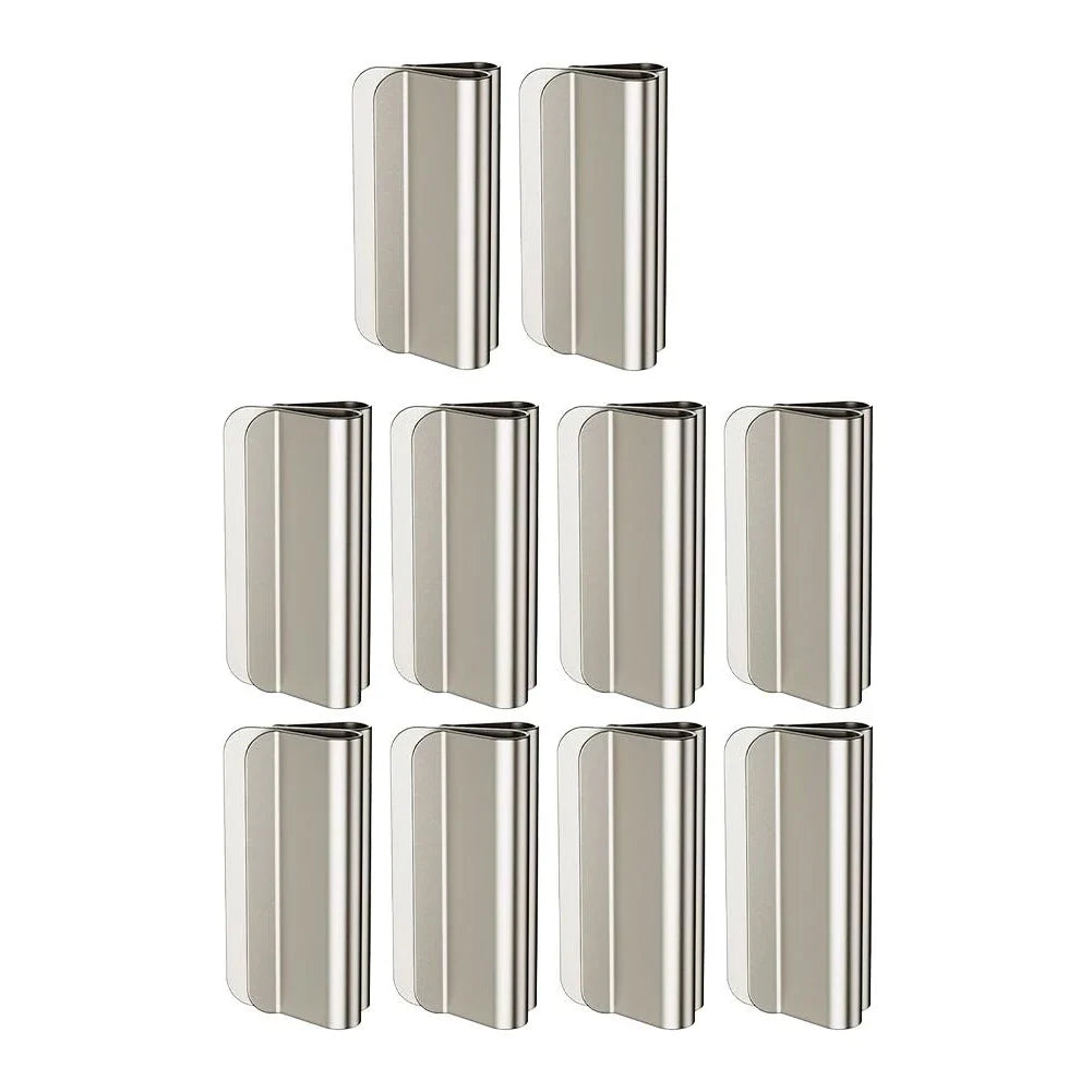 Magnetic Curtain Clips – Drill-Free Fasteners | 6 or 10 Pairs