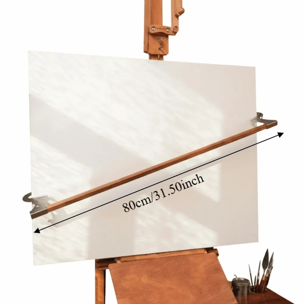 Wood Artist Hand Support Bridge – Adjustable Wrist Rest Stand