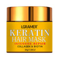 REAROYA Keratin Hair Mask – Biotin Collagen Repair Treatment