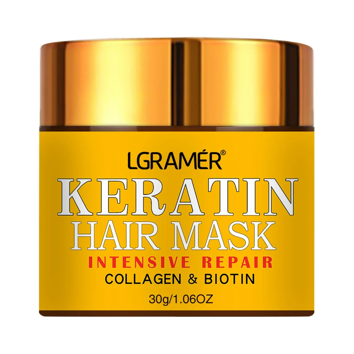 REAROYA Keratin Hair Mask – Biotin Collagen Repair Treatment