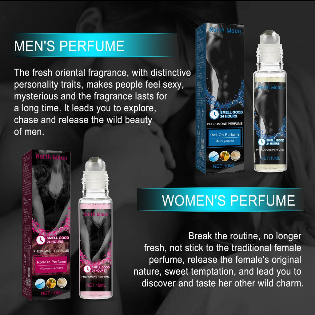 Pheromone Roll-On Perfume – Natural Fruity Scent, 10ml