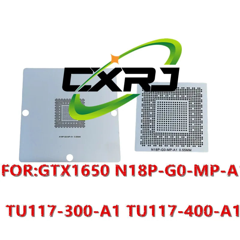 0.55mm Direct Heating Steel Mesh Stencil GPU BGA Reballing