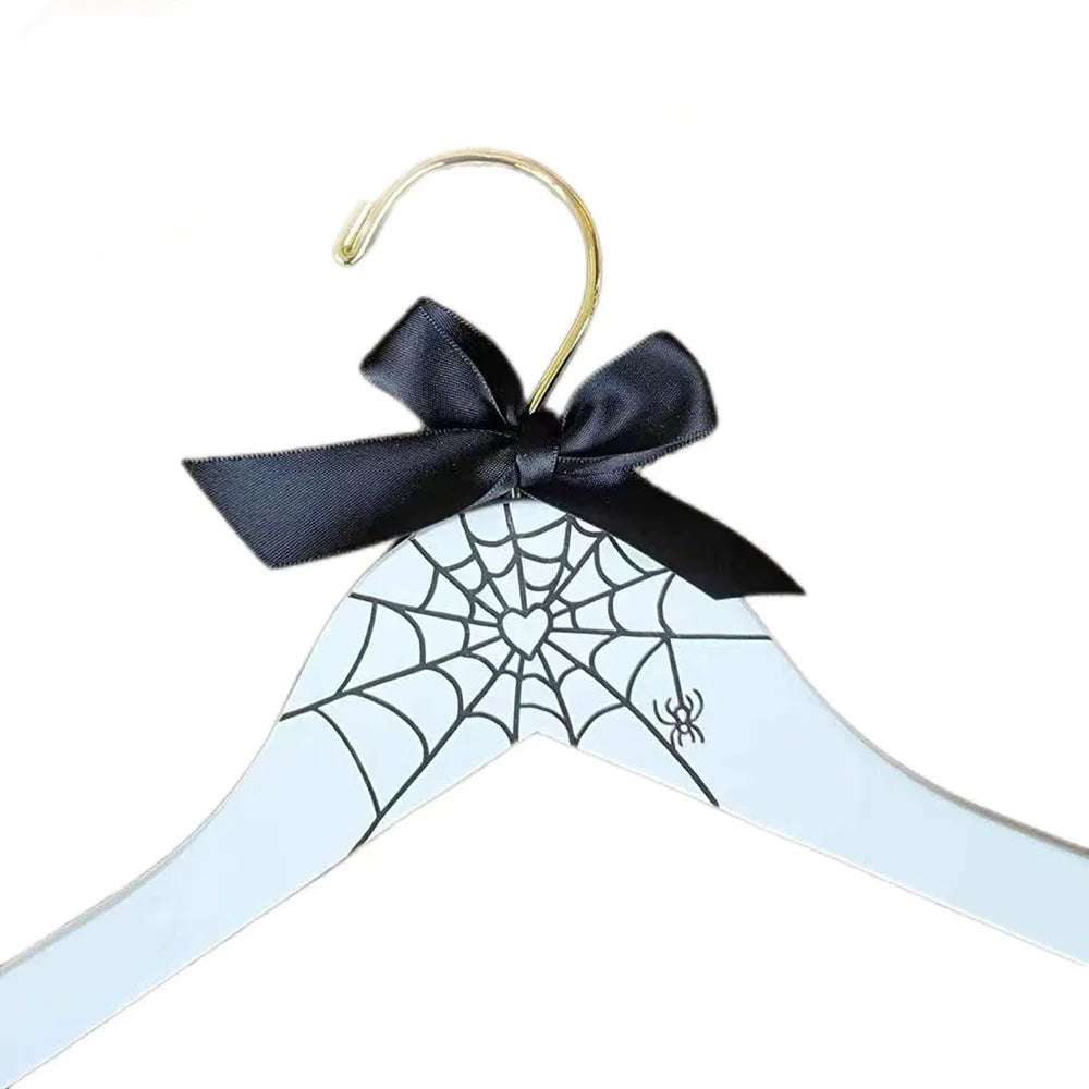 Halloween Spider Web Bridal Dress Hanger | Wedding Gift