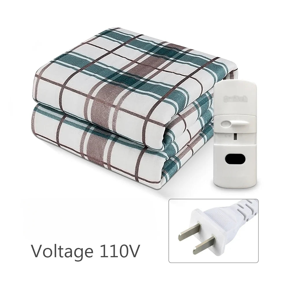 Electric Heated Blanket Thermal Mat | 3 Sizes & Dual Control