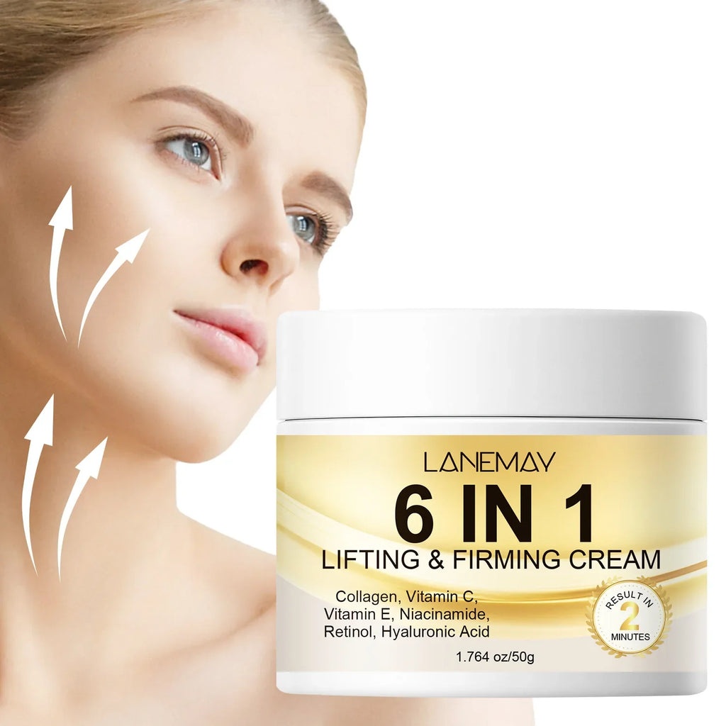 1 Collagen Face Cream Retinol Vitamin C Lifting Firming Facial