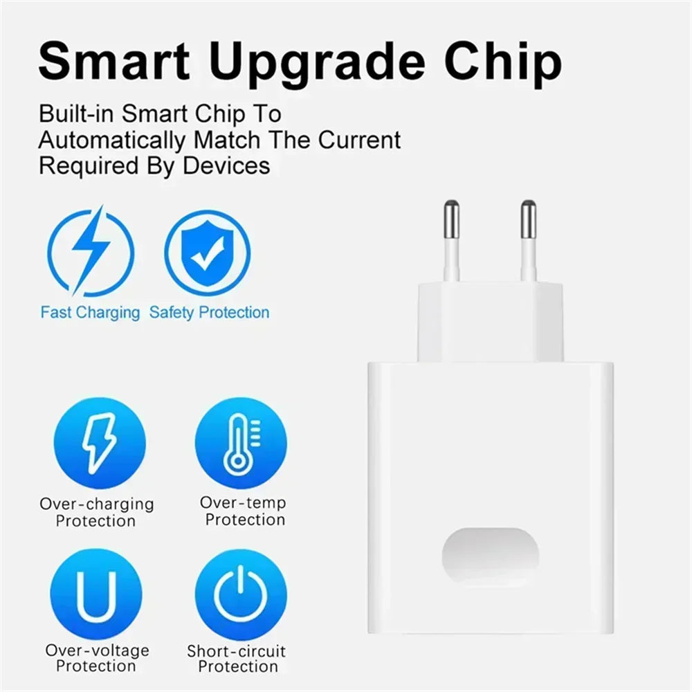 66W Super Fast Charger & 6A USB-C Cable for Huawei Honor