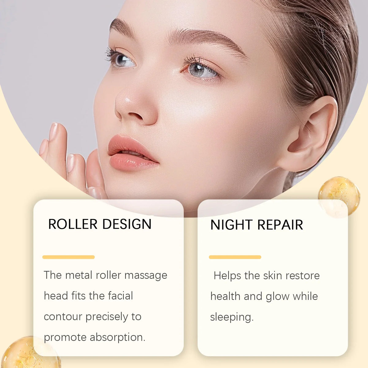 Bee Venom Roller Serum – Firming Hyaluronic Acid Booster