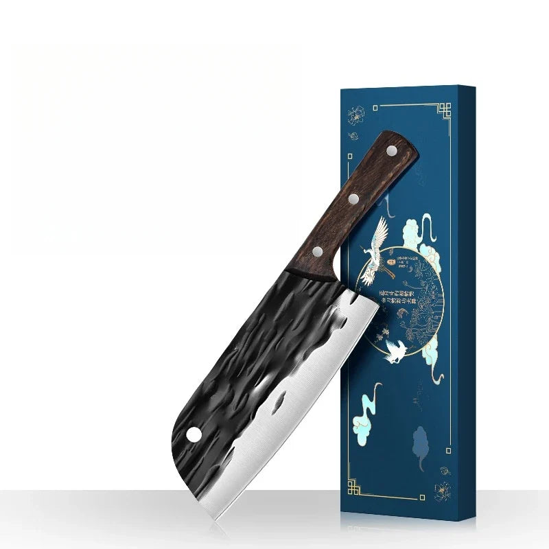 Forged Full Tang High-Carbon Steel Butcher Boning Knife 8"