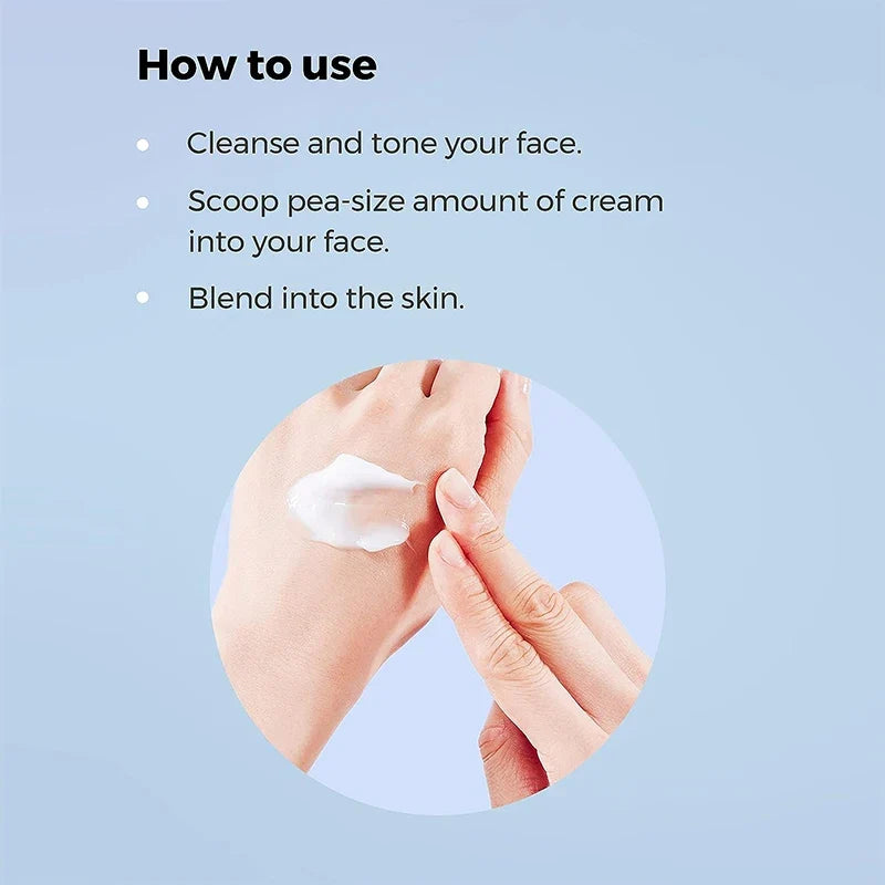 Hyaluronic Acid Face Cream – 48H Moisture, Oil-Free, 100ml