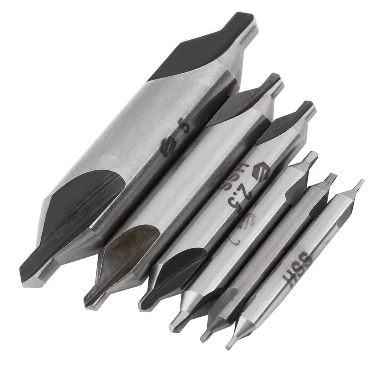 1 2 3 Mm 60 Degree HSS Center Drill Bits Centering Drills