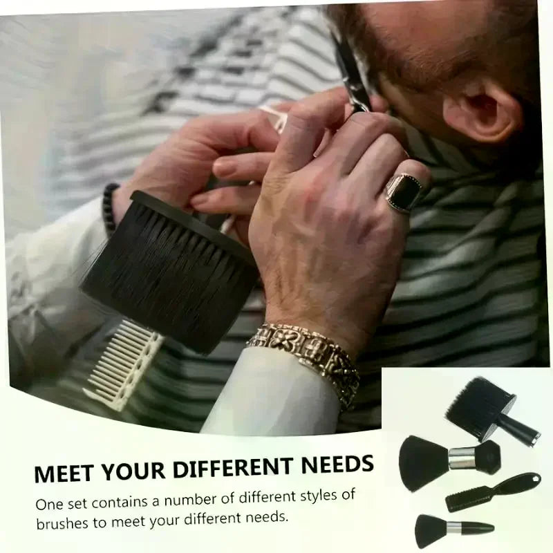 Neck Duster Hair Brush Set | Barber & Salon Cleaning Tool