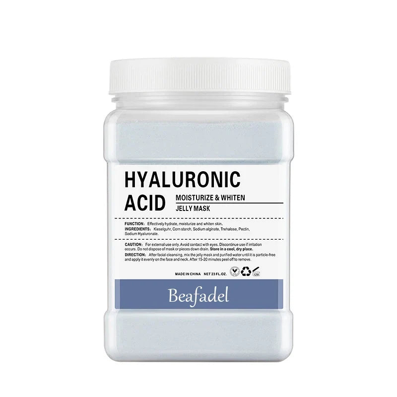 650g Hydro Jelly Mask Powder – Hyaluronic Acid & Rose Face Mask