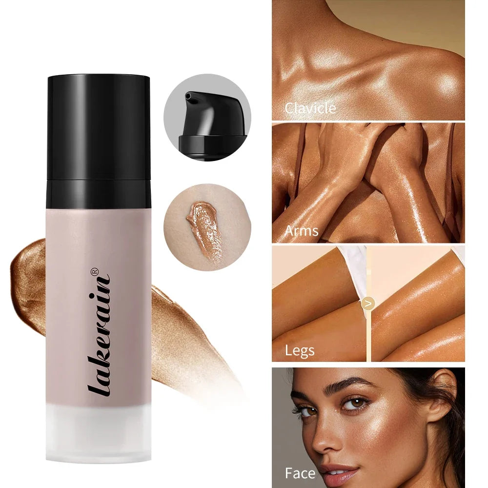 Glowy Super Gel Illuminating Primer & Highlighter | Dewy Glow