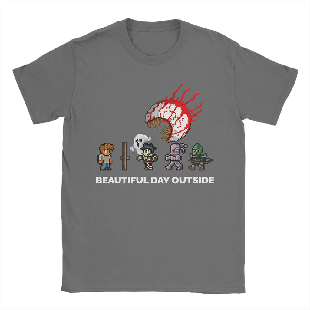Terraria Game Vintage 100% Cotton T-Shirt | Men's Graphic Tee