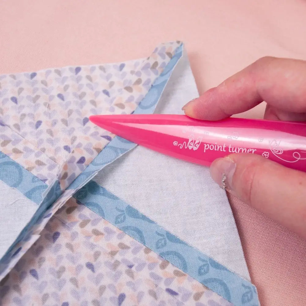 Pink Sewing Bone Folder Fabric Crease & Marking Tool