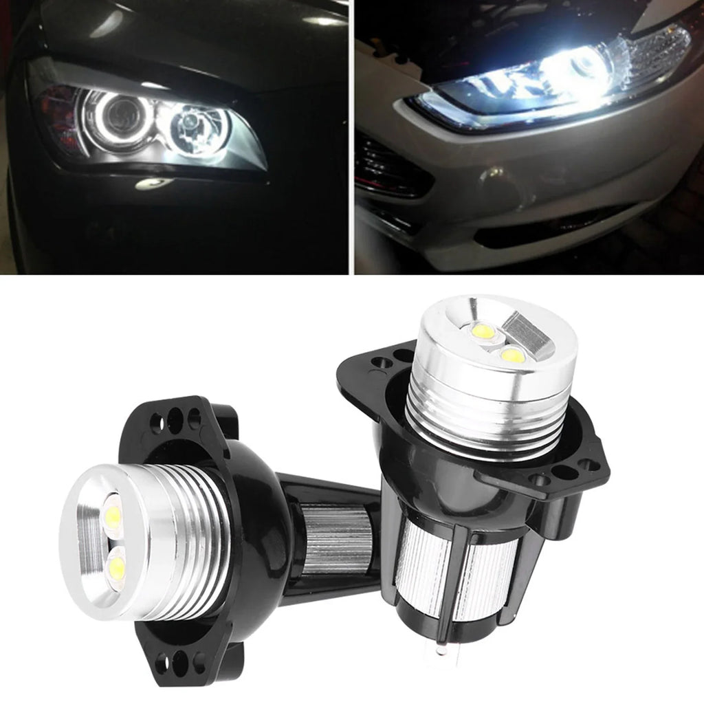 12W LED Angel Eyes Halo Marker Light for BMW E90 E91 2005–2008