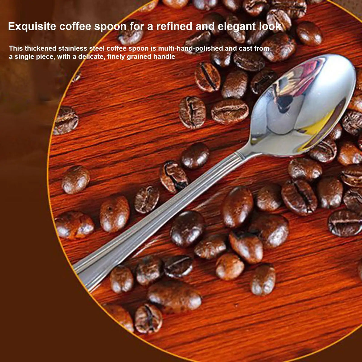 Double Wall Stainless Steel Coffee Cup Set 200ml | Saucer & Spoon