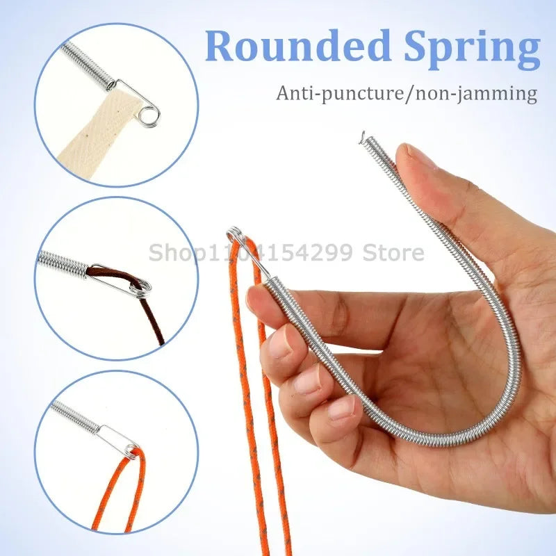 Spring Rope & Elastic Threader Tool | DIY Sewing Accessory