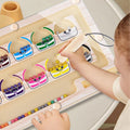 Magnetic Color & Number Maze Toy – Educational Game for Kids 3+