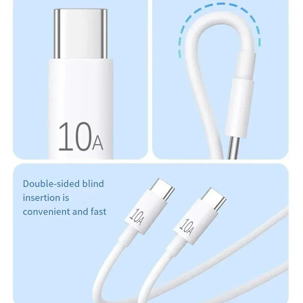 120W USB-C to USB-C Fast Charging Cable 10A | Multi-Length