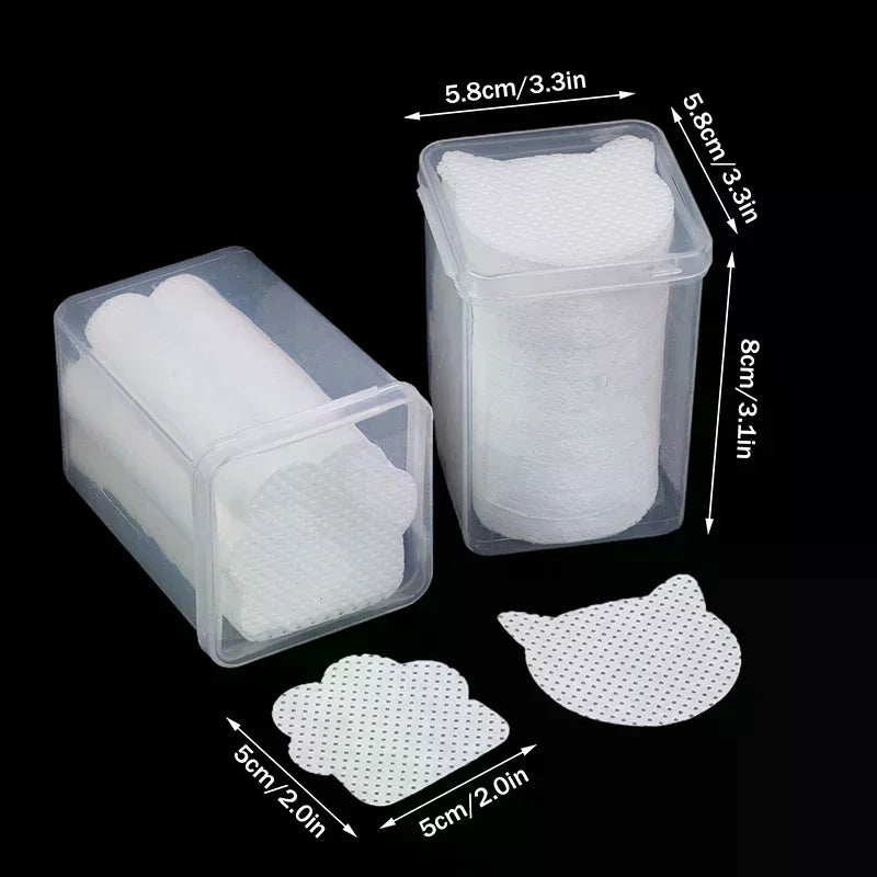 Eyelash Extension Glue Cleaner Wipes 200/600 Pcs – Lash Pads