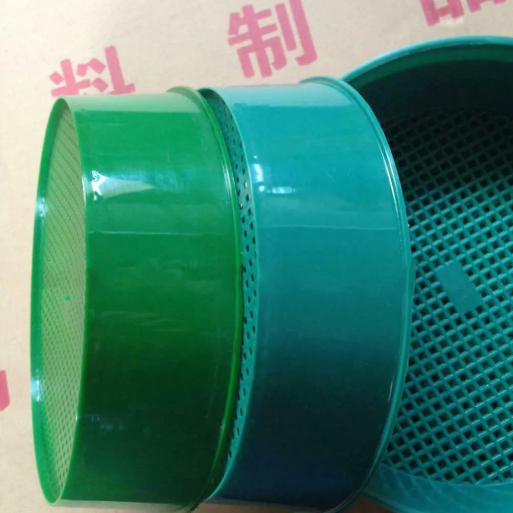 Plastic Garden Soil Sieve | Fine Mesh Sand & Stone Sifter