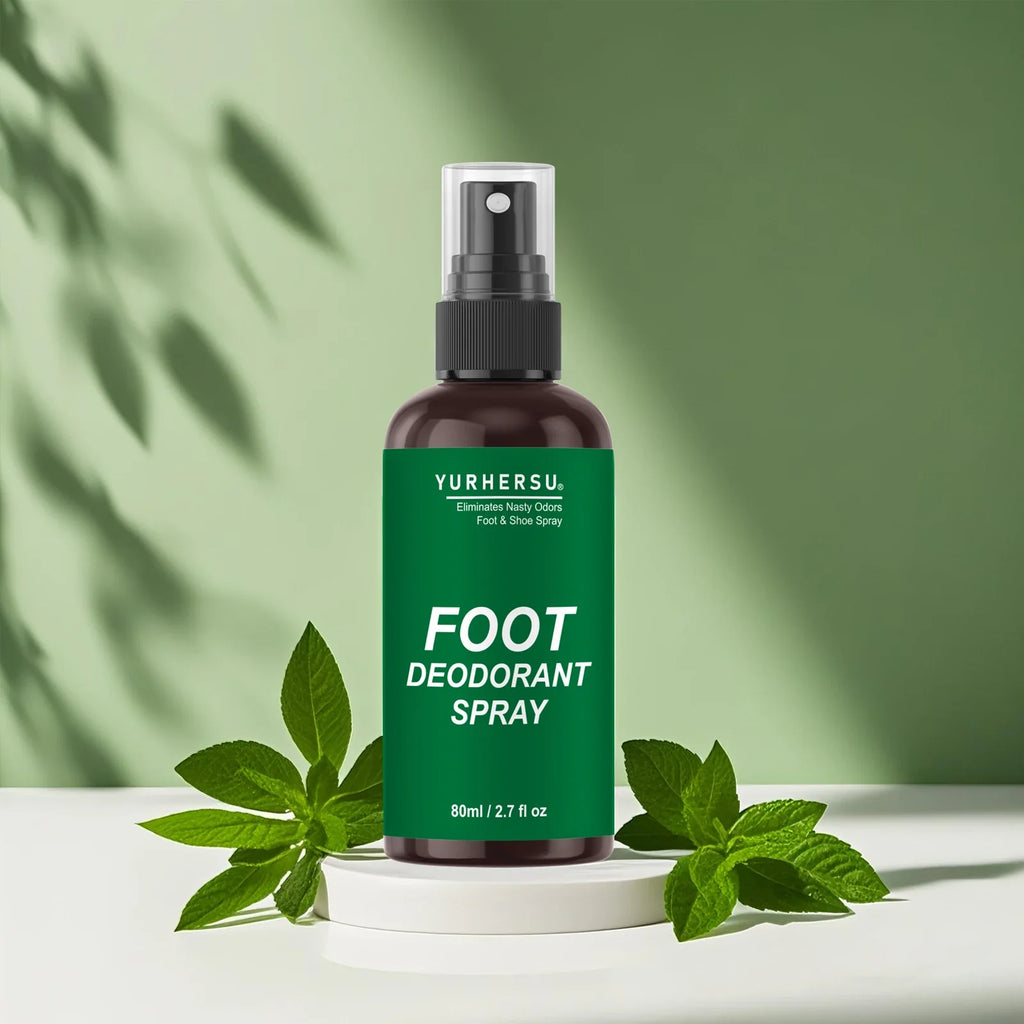 YURHERSU Foot Deodorant Spray – Odor Control & Nourishing