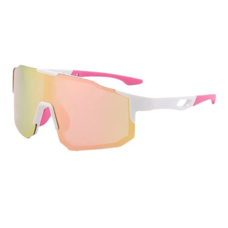 Oversized UV400 Wraparound Sports Sunglasses – Cycling & Hiking
