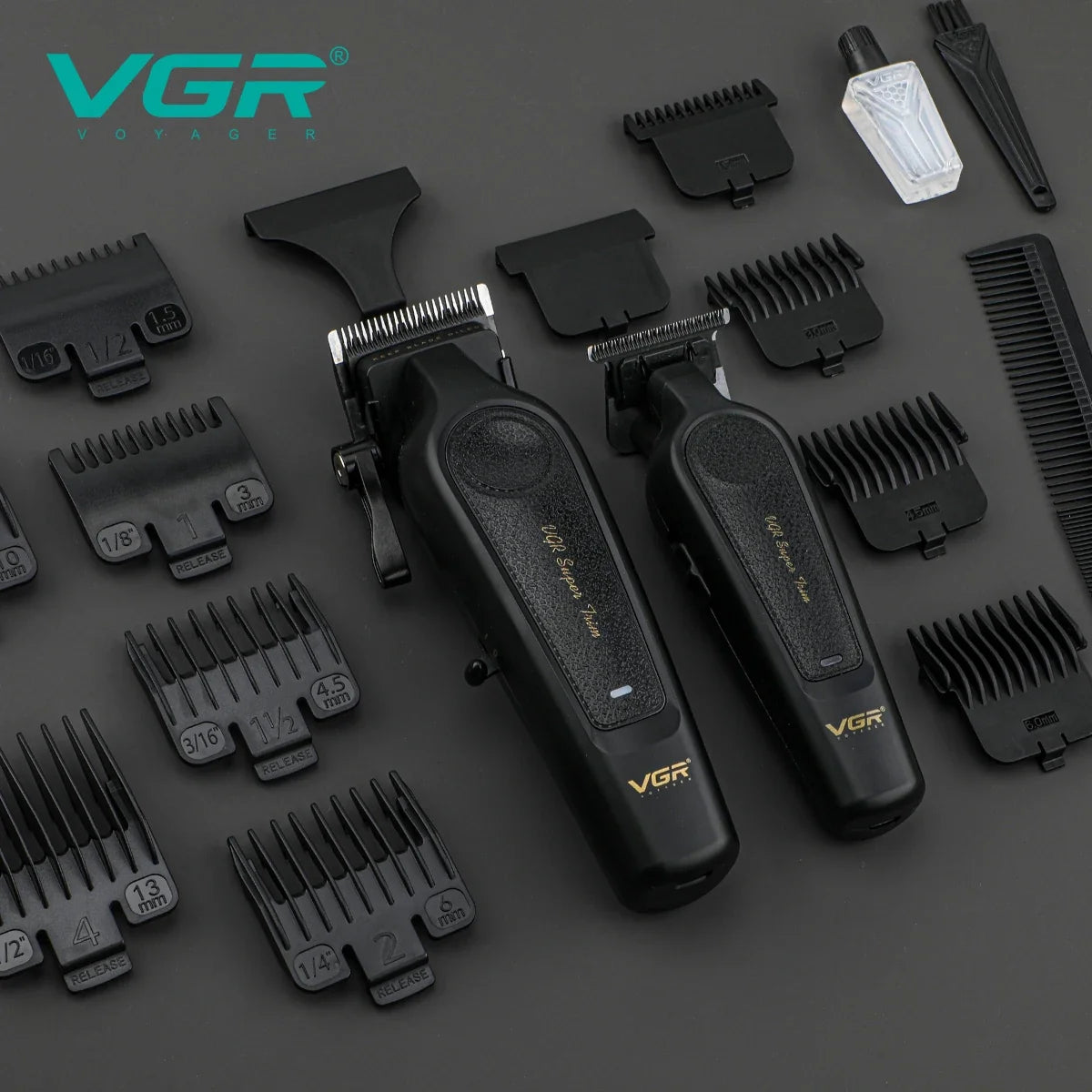 VGR V-197 & V-995 Men's Electric Hair Clipper 2-Piece Set