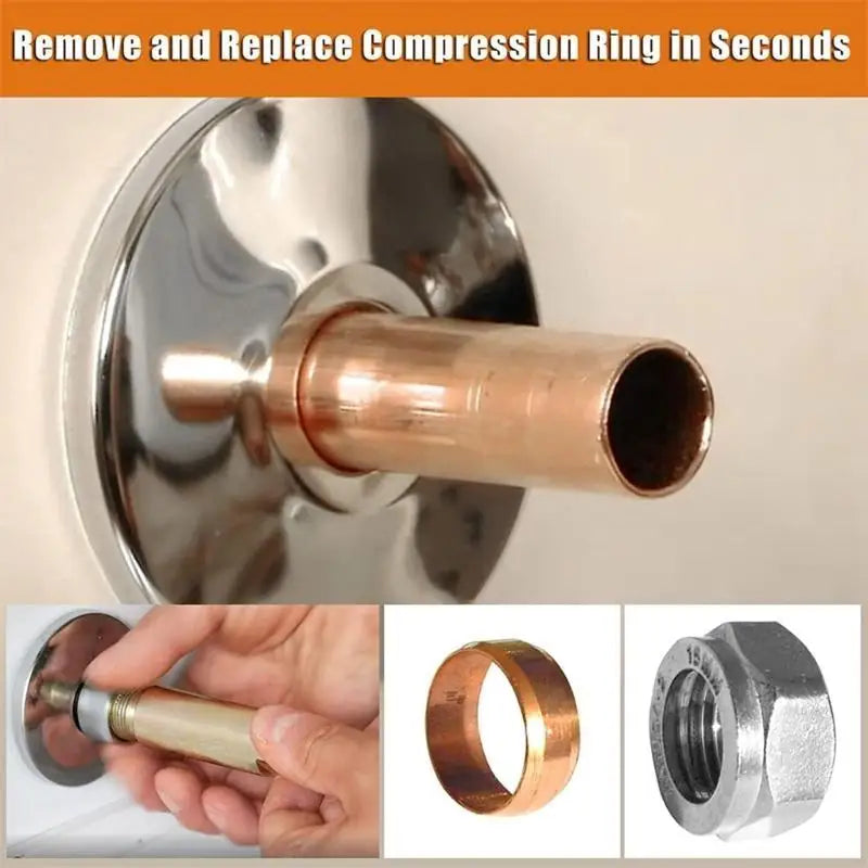 1 2 Compression Sleeve Ferrule Puller Tool Heavy Duty Nut Remover