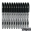 24-Pack Erasable Gel Pens – 0.5mm Comfort Grip, Office & School