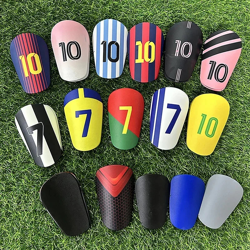 Mini Football Shin Guards – Soccer Leg Protectors, 1 Pair